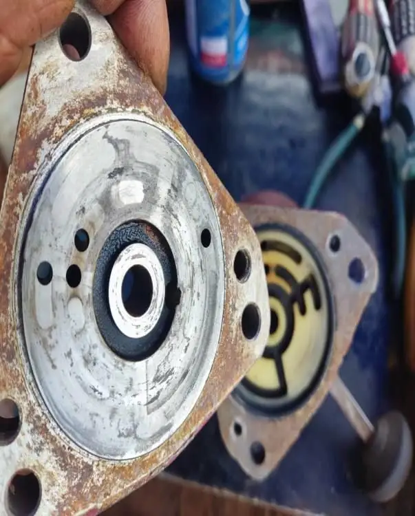 Rehabilitación del sistema neumático del hoist