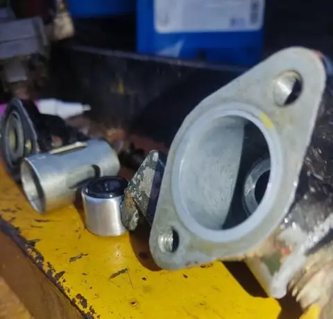 Rehabilitación del sistema neumático del hoist