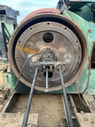 Extracción del hub del malacate