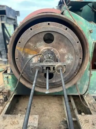Extracción del hub del malacate