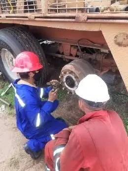 Inspección del tren de rodaje