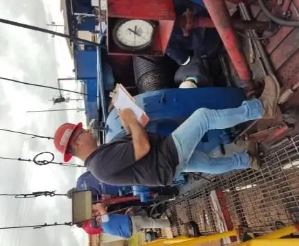 Inspección general del malacate