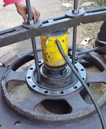 Extracción y armado de rodamientos