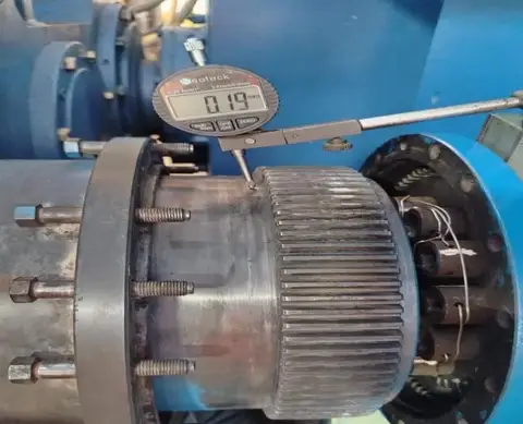 Alineación de motores eléctricos de 1200 KVA