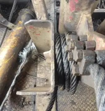 Inspección del cable de acero