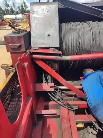 Inspección del swabo del malacate