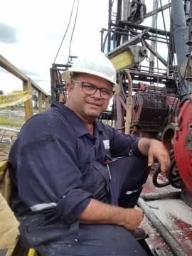 José Leotaud en la prueba final del croché del malacate