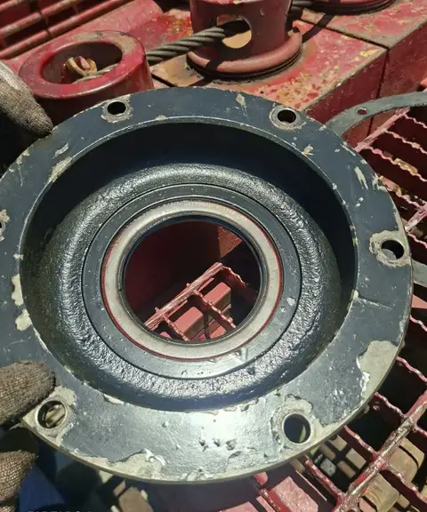 Bomba de lodo: cigüeñal, bielas, rodamientos y medición final