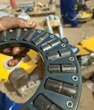 Muñeco giratorio (swivel): rodamiento plano y pasador