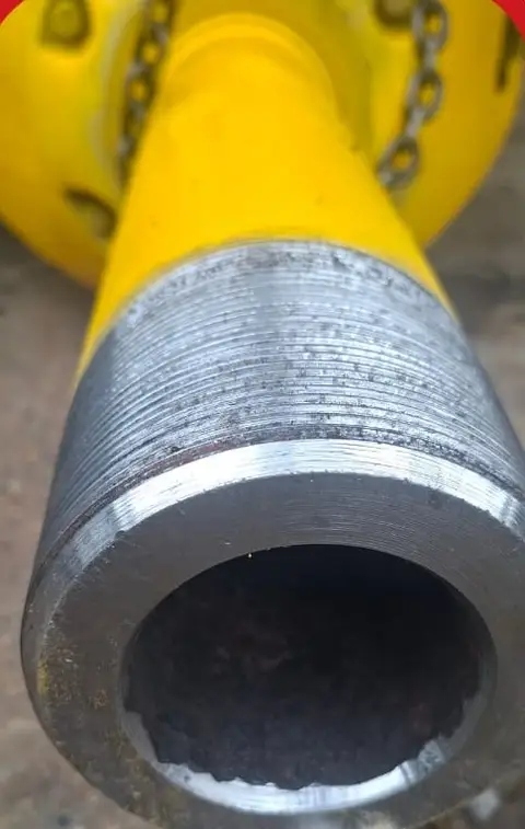 Rosca del swivel rectificada